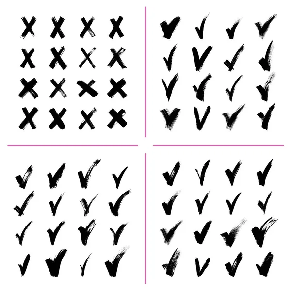 V und x Logos Sammlung. — Stockvektor