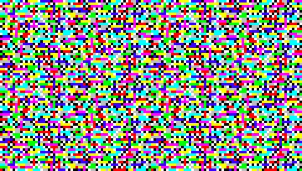 Abstrakter Hintergrund Der Farbe Digitaler Störung Vektor Illustration — Stockvektor