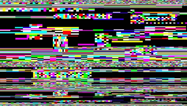 Abstrakti Tausta Väri Digitaalinen Häiriö Vektori Kuva — vektorikuva