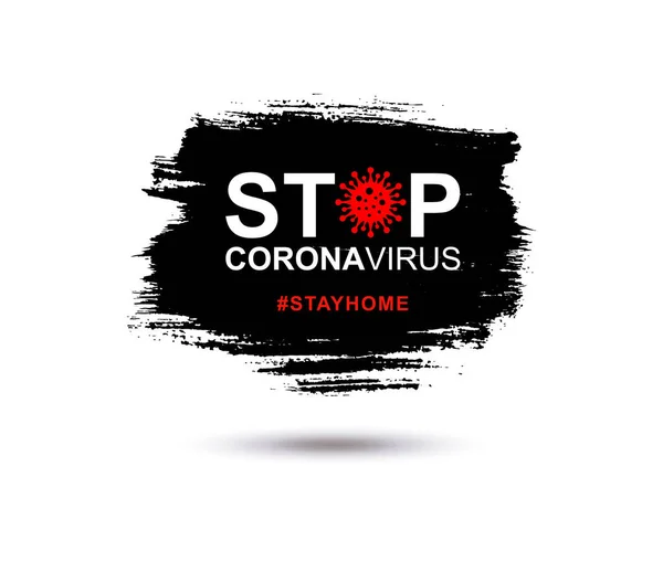 Coronavirus Logó Kórházaknak Orvosi Létesítményeknek Baktériumsejt Ikon Posztusz — Stock Vector