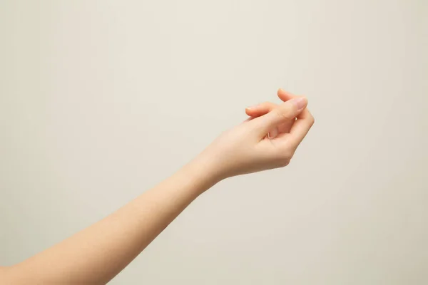 Hand White Background — Stock Photo, Image