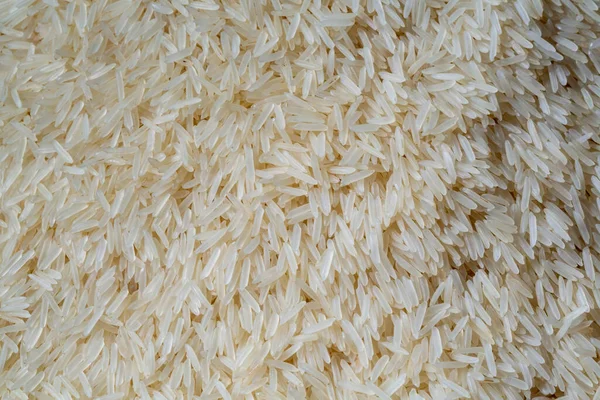 food background from a texture of rice close-up