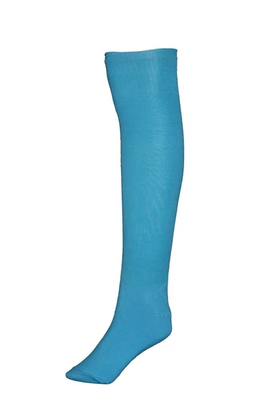 Beyaz Arka Planda Izole Edilmiş Renkli Futbol Çorapları — Stok fotoğraf