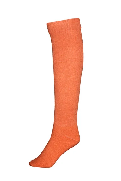 Colourful Pairs Soccer Socks Isolated White Background — Stock Photo, Image
