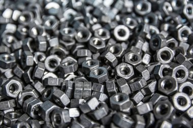 Paslanmaz Çelik Ceviz. Metalde cıvata ve fındık