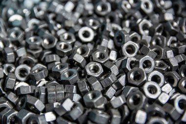 Paslanmaz Çelik Ceviz. Metalde cıvata ve fındık