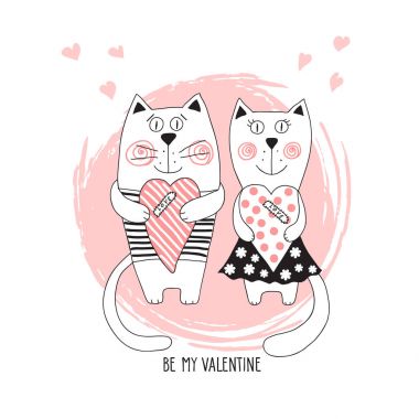 Küçük şeyler teklif zevk. Elle çizilmiş mürekkep yazı. 