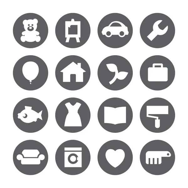 Иконы для интернет-магазина. Векторный знак . — стоковый вектор