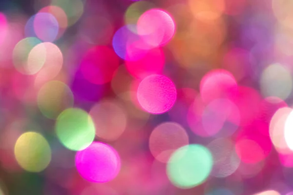 Feestelijke Kleurrijke Bokeh Achtergrond Met Psychedelische Kleurrijke Sprankelingen Kleurrijke Stippen — Stockfoto