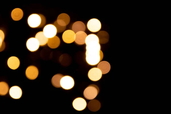 Fondo Bokeh Dorado Brillante Para Celebraciones Festivas Como Navidad Silvestre — Foto de Stock