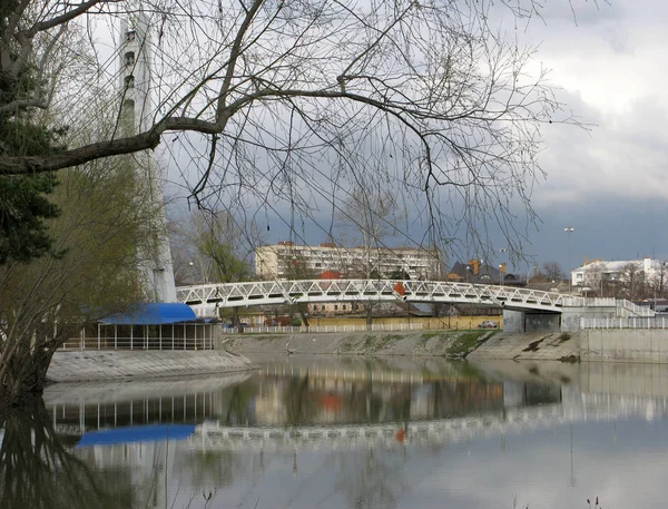 Localização Território Krasnodar Krasnodar Região Rio Kuban — Fotografia de Stock