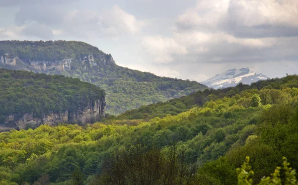 Incrível Mundo Natural República Adygea Localizado Norte Cáucaso Atrai Turistas — Fotografia de Stock