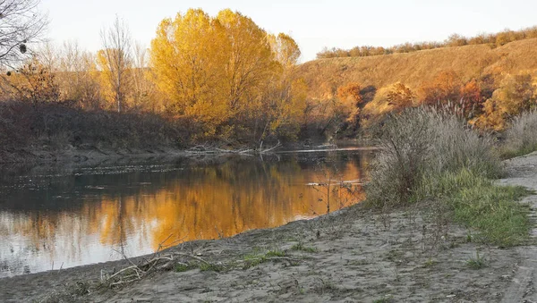 Φυσικό Τοπίο Στη Νότια Ρωσία Είναι Όμορφο Και Μοναδικό Τον — Φωτογραφία Αρχείου