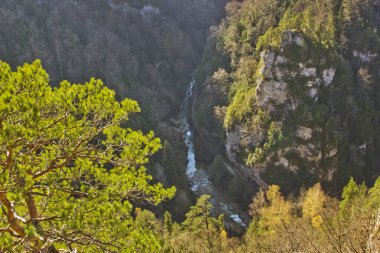 Guam Gorge Doğal Anıtı, Rusya 'nın tüm bölgelerinden gelen turistler için popüler bir yerdir. Konum-Absheron bölgesi.