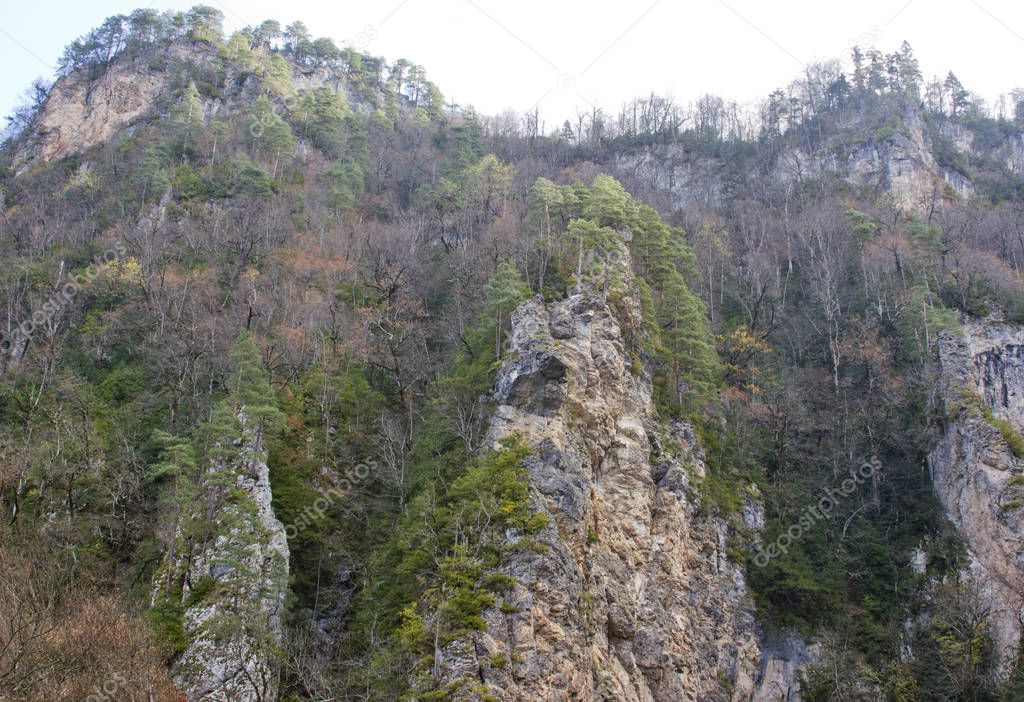 Guam Gorge Natural Monument is a popular destination for tourists from all regions of Russia. Location-Absheron region.