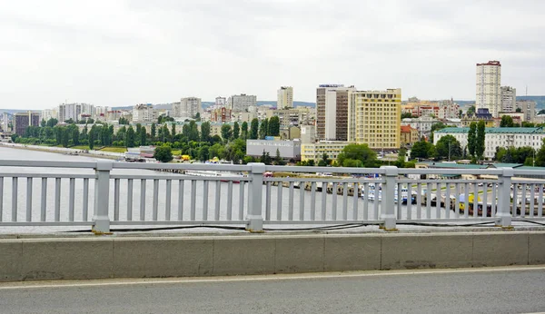 Ubicación Rusia Ciudad Saratov Río Volga Los Alrededores —  Fotos de Stock