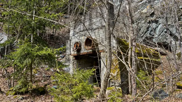 Mine Cuivre Abandonnée Localisation Caucase Nord Période Soviétique — Photo