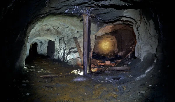 Mine Cuivre Abandonnée Localisation Caucase Nord Période Soviétique — Photo