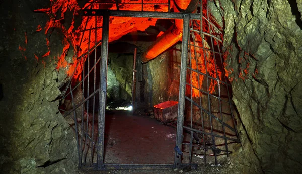 Location Republic Adygea Village Dakhovskaya Abandoned Uranium Barite Adits — Stock Photo, Image