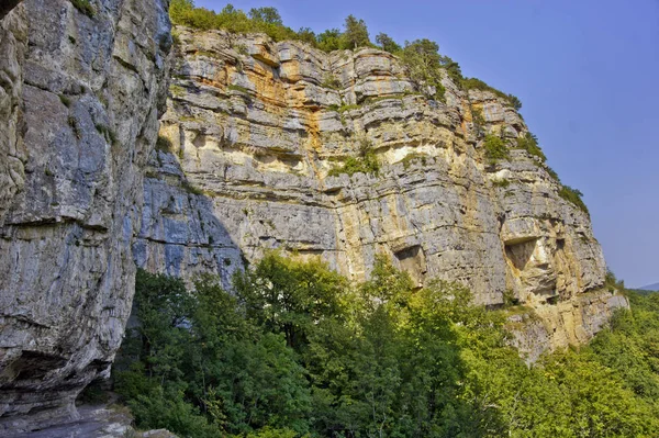 Localização Rússia Distrito Absheron Aldeia Mezmay Turismo Natureza Cáucaso — Fotografia de Stock