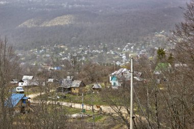 Yeri Rusya, Absheron bölgesi, Mezmay köyü. Kafkasya 'da turizm ve doğa.