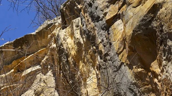 Adygean Tasavalta Venäjä Naapurustossa Hamyshki Rock Massa Monk Patikointi Vuorilla — kuvapankkivalokuva