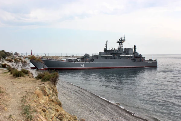 Location Russia Area Cape Small Utrish Place Military Exercises — Stock Photo, Image