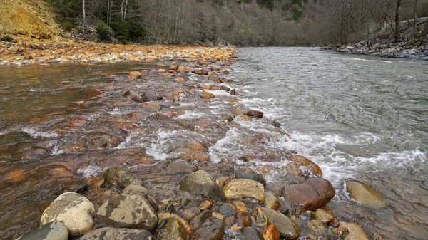 Republics North Caucasus Famous Beauty Mountains Wildlife Big Laba River — Stock Photo, Image