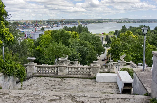 Místo Republika Krym Město Kerch Město Svou Velkou Bohatou Historickou — Stock fotografie