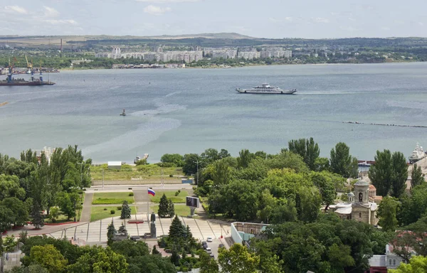 Locatie Republiek Van Krim Stad Kerch Een Stad Met Een — Stockfoto