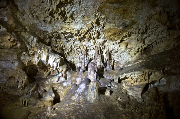 Ubicación Cáucaso Norte República Adygea Tierra Hermosas Inaccesibles Cuevas Las —  Fotos de Stock