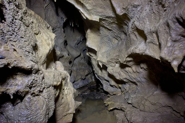 Ubicación Cáucaso Norte República Adygea Tierra Hermosas Inaccesibles Cuevas Las — Foto de Stock