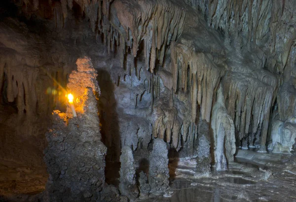 Localização Norte Cáucaso República Adygea Terra Belas Inacessíveis Cavernas Lago — Fotografia de Stock