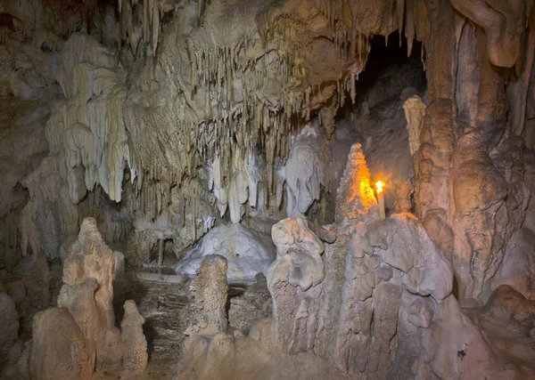 Ubicación Cáucaso Norte República Adygea Tierra Hermosas Inaccesibles Cuevas Las —  Fotos de Stock