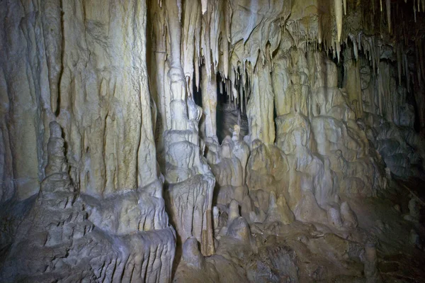 Ubicación Cáucaso Norte República Adygea Tierra Hermosas Inaccesibles Cuevas Las — Foto de Stock