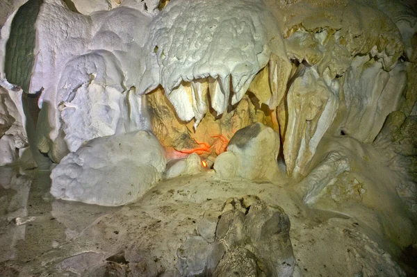 Localização Norte Cáucaso República Adygea Terra Belas Inacessíveis Cavernas Lago — Fotografia de Stock