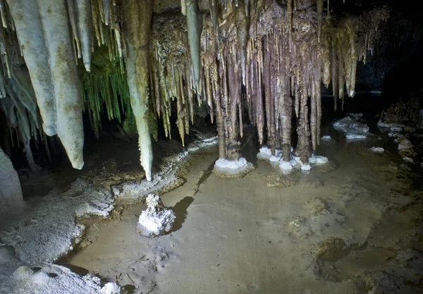 Ubicación Cáucaso Norte República Adygea Tierra Hermosas Inaccesibles Cuevas Las — Foto de Stock