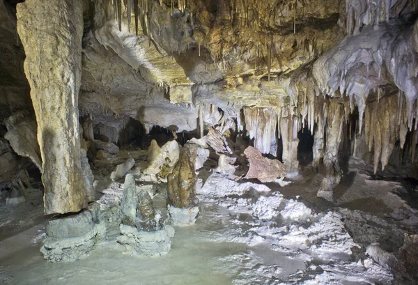 Ubicazione Caucaso Settentrionale Repubblica Adygea Terra Grotte Bellissime Inaccessibili Degli — Foto Stock
