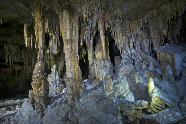 Ubicación Cáucaso Norte República Adygea Tierra Hermosas Inaccesibles Cuevas Las —  Fotos de Stock
