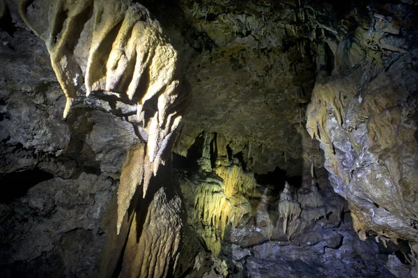 Localização Norte Cáucaso República Adygea Terra Belas Inacessíveis Cavernas Lago — Fotografia de Stock