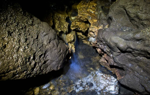 Localização Norte Cáucaso República Adygea Terra Belas Inacessíveis Cavernas Lago — Fotografia de Stock