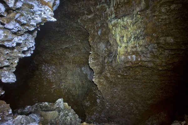 Ubicación Cáucaso Norte República Adygea Tierra Hermosas Inaccesibles Cuevas Las — Foto de Stock