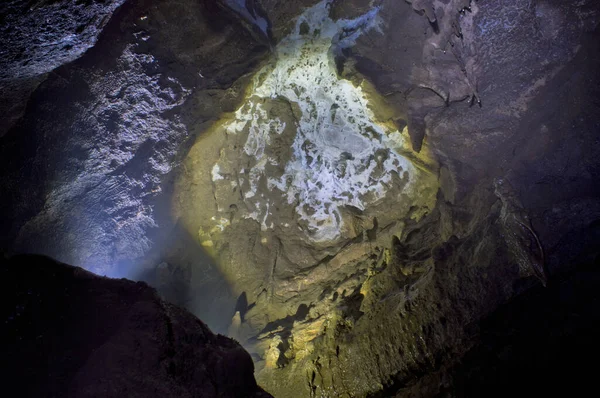 Ubicazione Caucaso Settentrionale Repubblica Adygea Terra Grotte Bellissime Inaccessibili Degli — Foto Stock