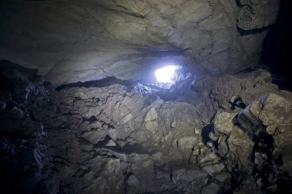 Location North Caucasus Republic Adygea Land Beautiful Inaccessible Caves Lago — Φωτογραφία Αρχείου