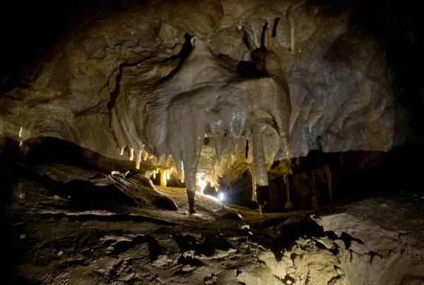 Ubicación Cáucaso Norte República Adygea Tierra Hermosas Inaccesibles Cuevas Las —  Fotos de Stock