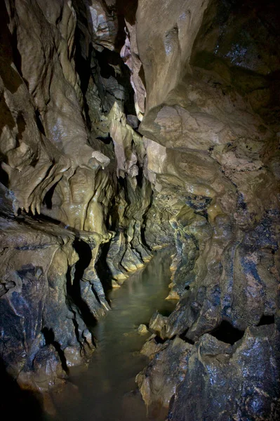 Ubicación Cáucaso Norte República Adygea Tierra Hermosas Inaccesibles Cuevas Las —  Fotos de Stock