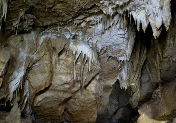 Localização Norte Cáucaso República Adygea Terra Belas Inacessíveis Cavernas Lago — Fotografia de Stock