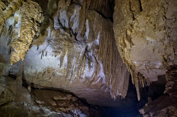 Localização Norte Cáucaso República Adygea Terra Belas Inacessíveis Cavernas Lago — Fotografia de Stock