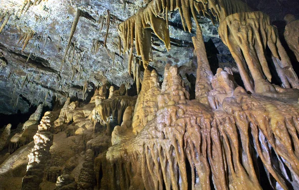 Ubicación Rusia Territorio Krasnodar Isichenko Cueva Increíble Belleza Inaccesible Para — Foto de Stock