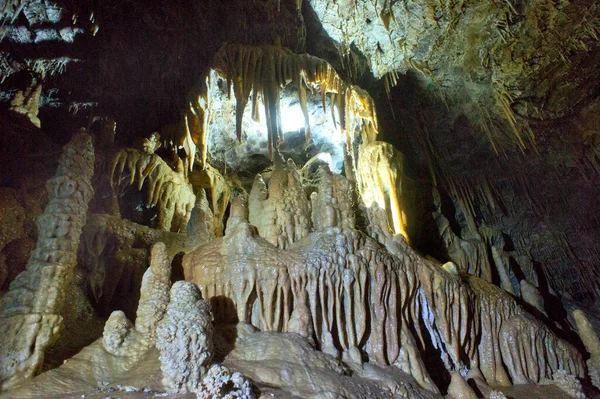 Plats Ryssland Krasnodar Territory Isichenko Grotta Fantastisk Skönhet Och Otillgänglig — Stockfoto